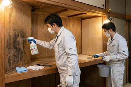 【洗浄豆知識】クローゼット＆押し入れのカビ取り