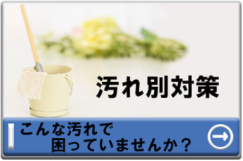 有限会社ハウスステージ　汚れ別対策　カビ汚れ・油汚れ・水垢汚れ